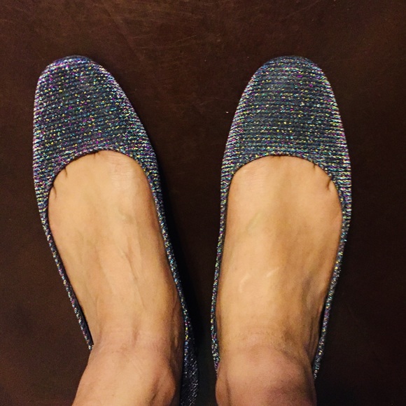 ZARA shimmery,colorful sparkly flats(39) - Picture 14 of 14
